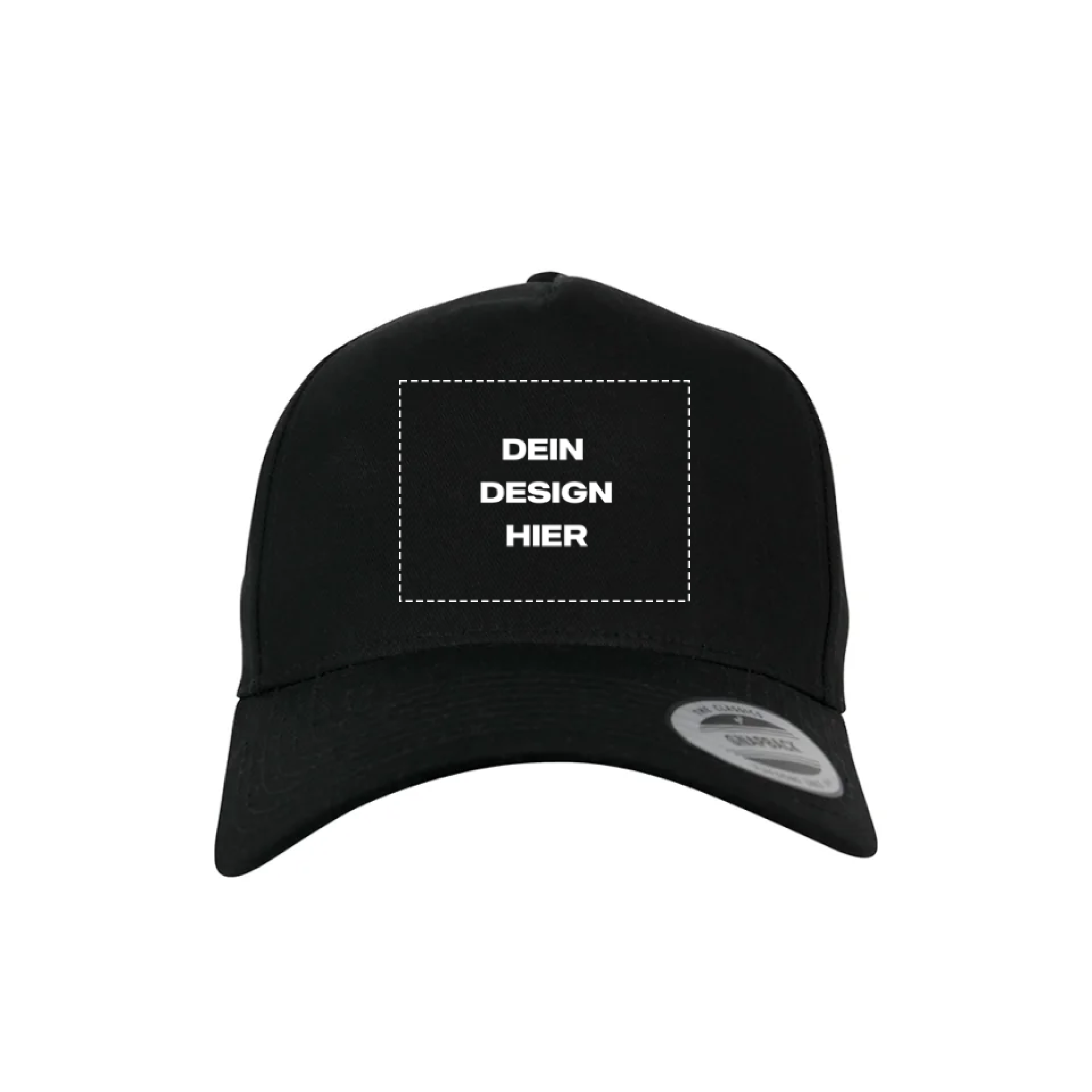 Premium Snapback Cap Curved personalisierbar